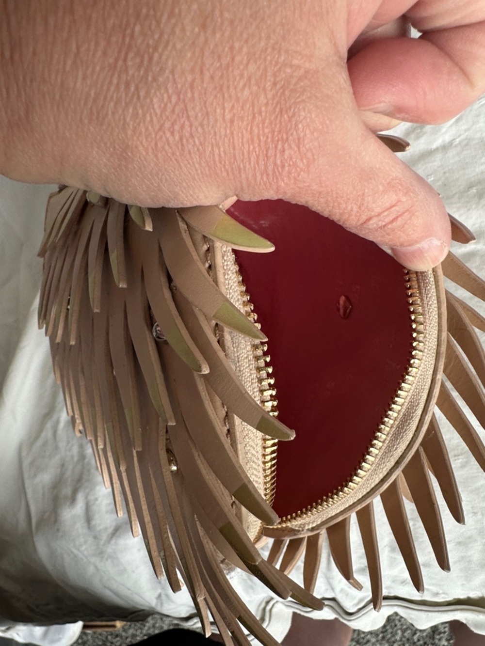kate spade Pink Hedgehog Crossbody Bag with Gold Accents - Picture 6 of 8